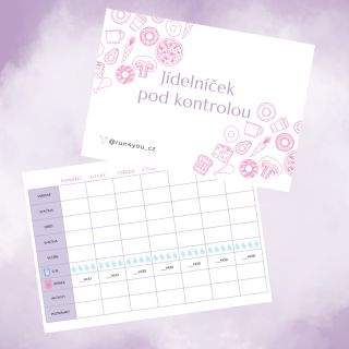 Jídelníček pod kontrolou - malý krok k lepšímu já! 🥯🥑🫐 Jídelníček vám pomůže přehledně plánovat stravovací návyky,...